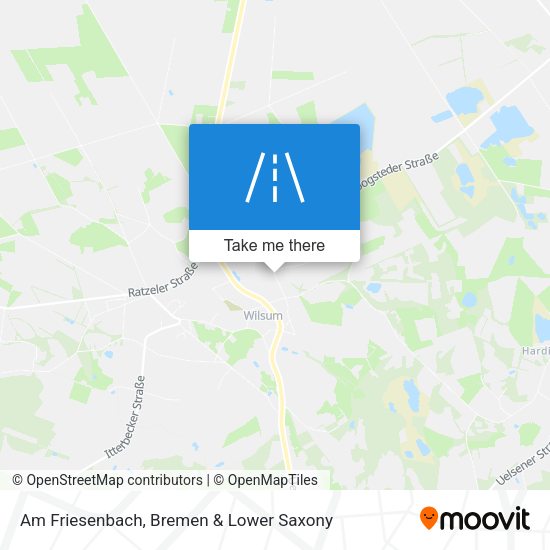 Am Friesenbach map
