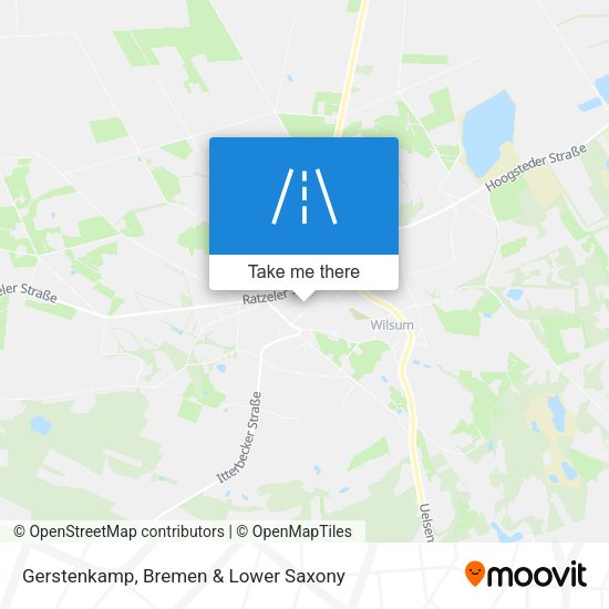 Gerstenkamp map
