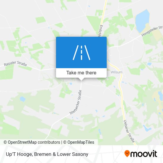 Up'T Hooge map