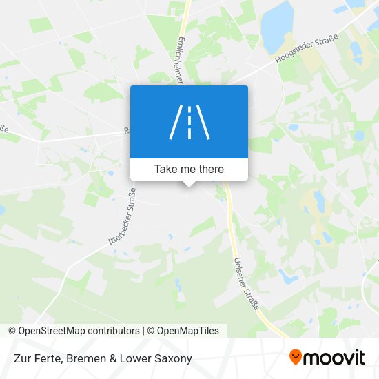 Zur Ferte map