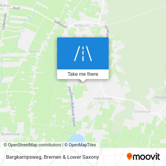Bargkampsweg map