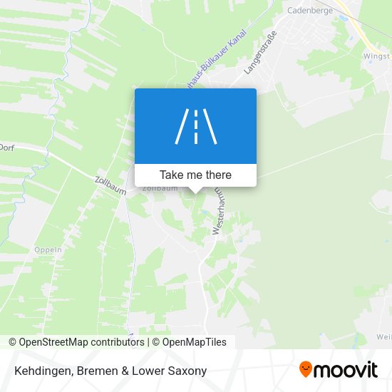 Kehdingen map