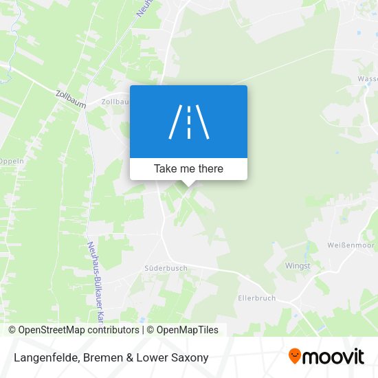 Langenfelde map