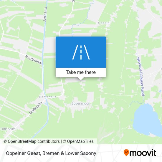 Oppelner Geest map