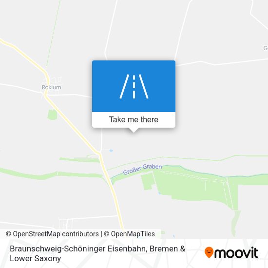 Braunschweig-Schöninger Eisenbahn map