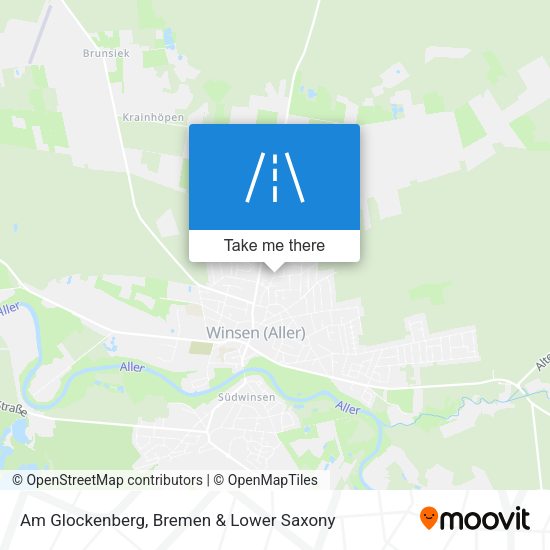 Am Glockenberg map