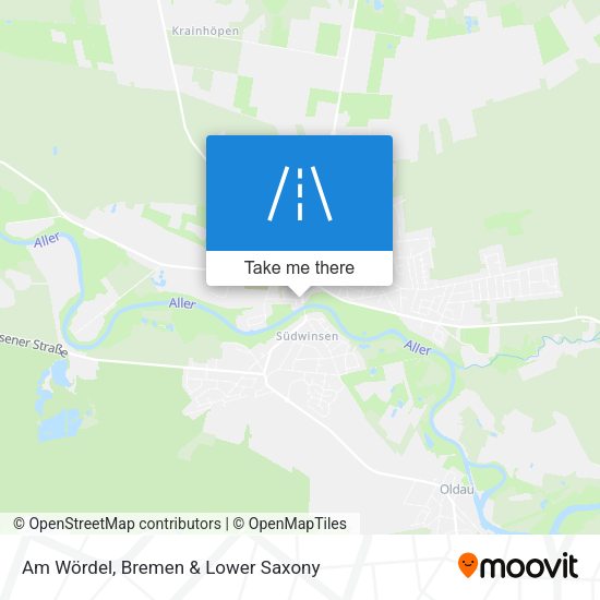 Am Wördel map