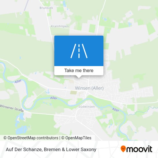 Auf Der Schanze map