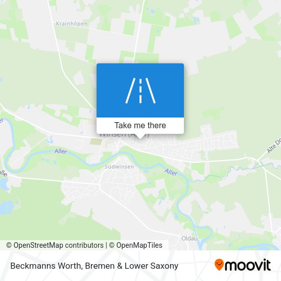 Beckmanns Worth map