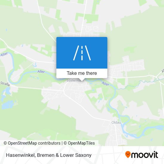Hasenwinkel map