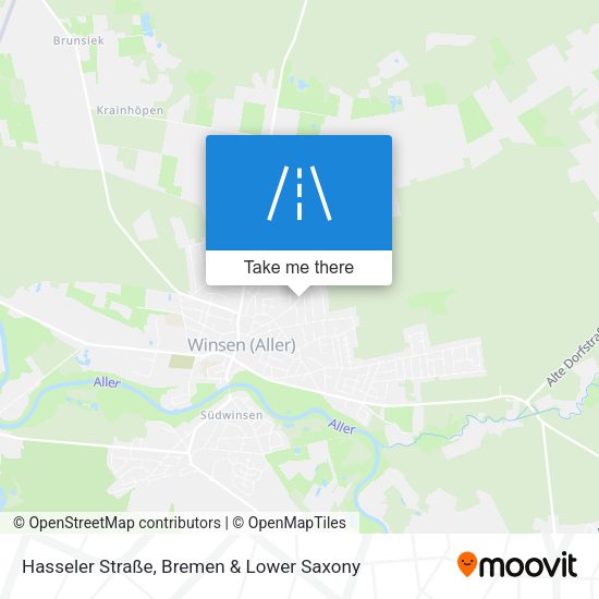 Hasseler Straße map