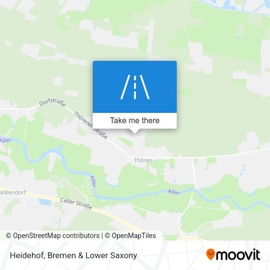 Heidehof map