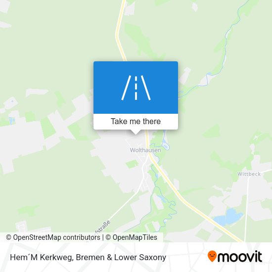 Hem´M Kerkweg map