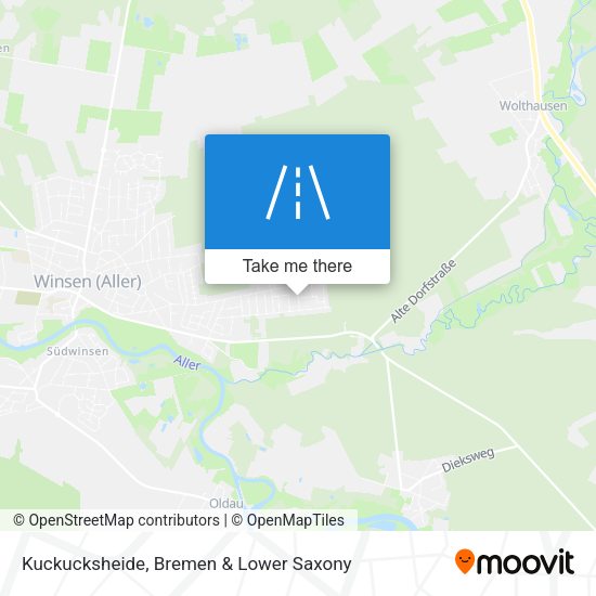 Kuckucksheide map