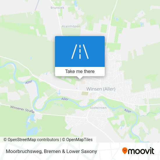 Moorbruchsweg map