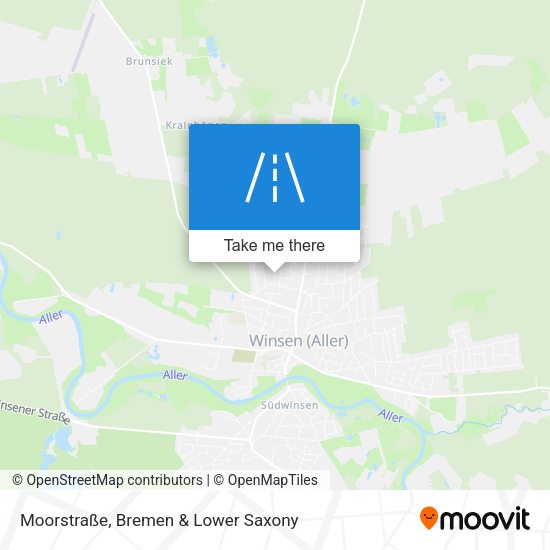 Moorstraße map