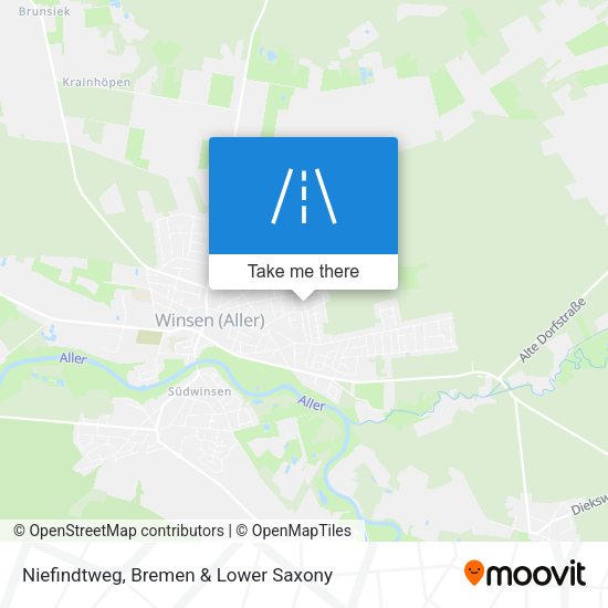 Niefindtweg map