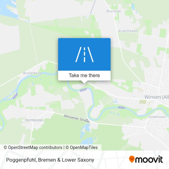 Poggenpfuhl map
