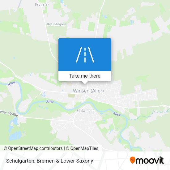 Schulgarten map