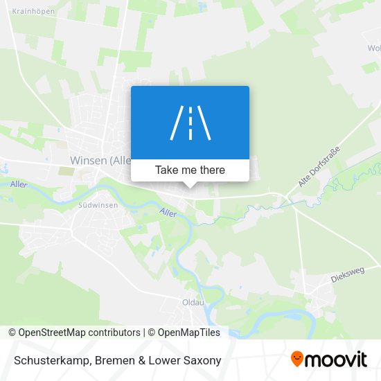 Schusterkamp map