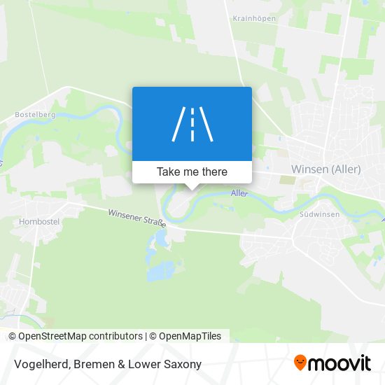 Vogelherd map