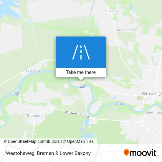 Карта Westoheweg