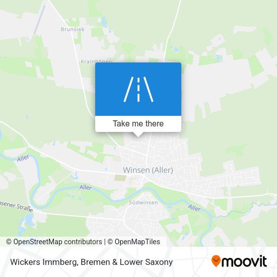 Wickers Immberg map