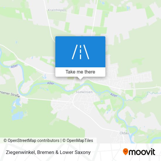 Ziegenwinkel map