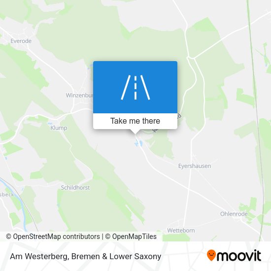 Am Westerberg map