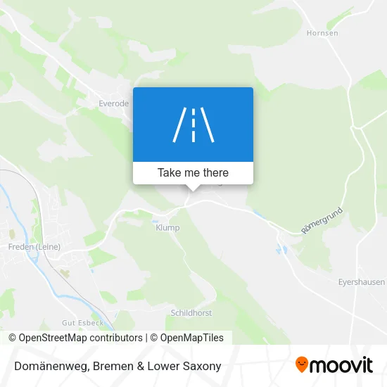 Карта Domänenweg