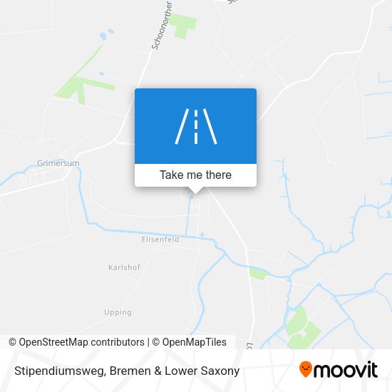 Stipendiumsweg map