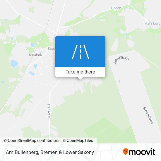 Am Bullenberg map