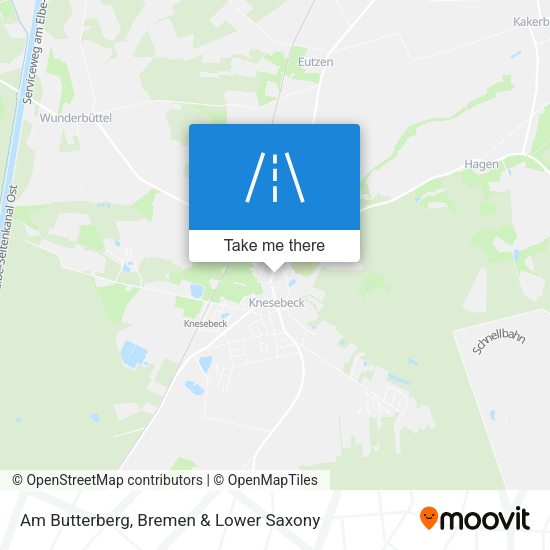 Am Butterberg map