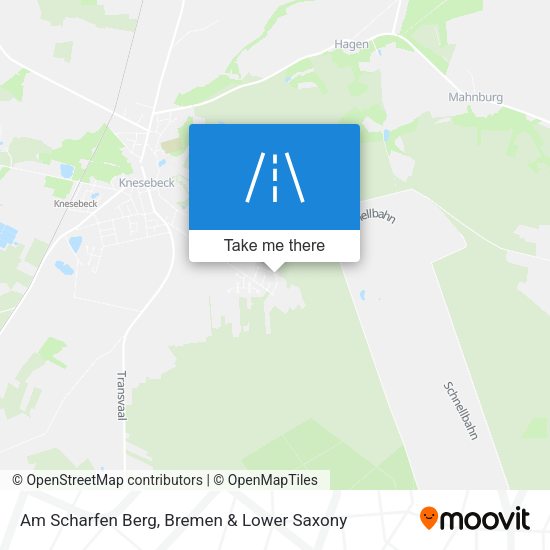 Am Scharfen Berg map