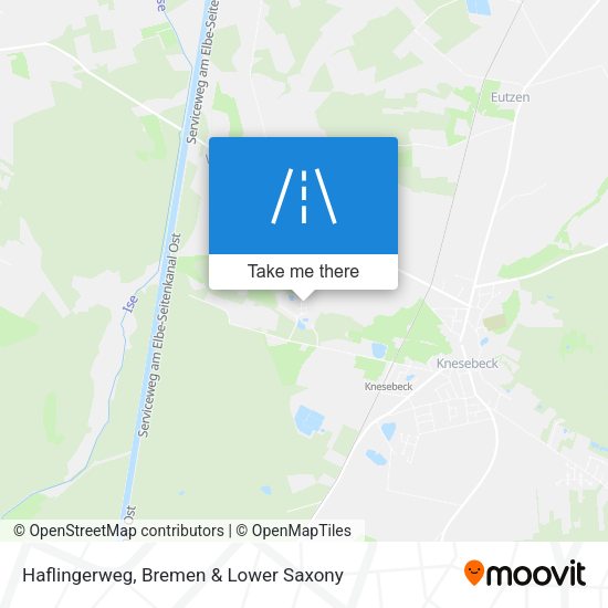 Haflingerweg map