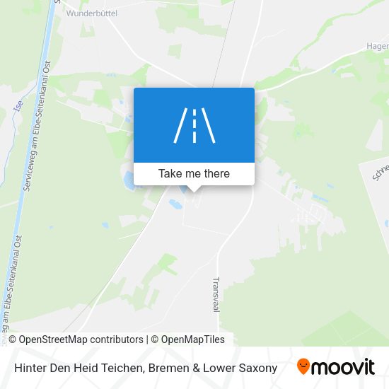 Hinter Den Heid Teichen map