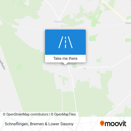Schneflingen map