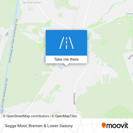 Segge Moor map