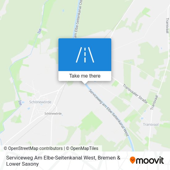 Serviceweg Am Elbe-Seitenkanal West map