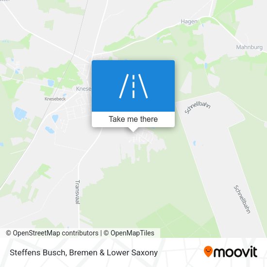 Steffens Busch map