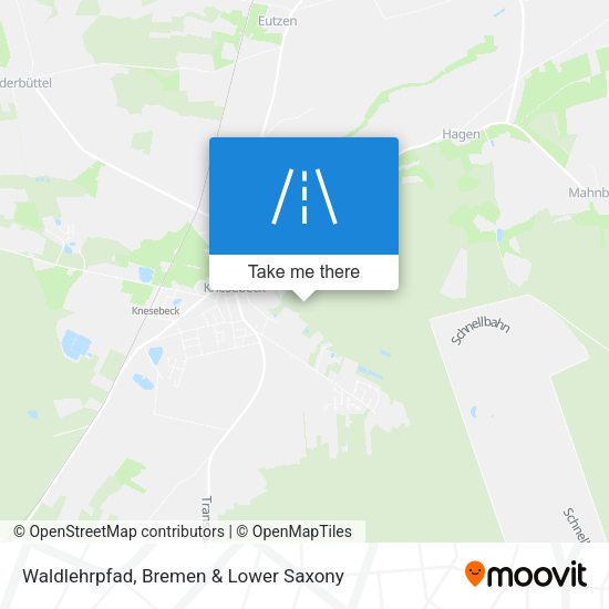 Waldlehrpfad map