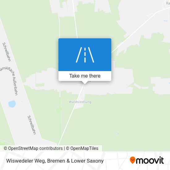 Wiswedeler Weg map