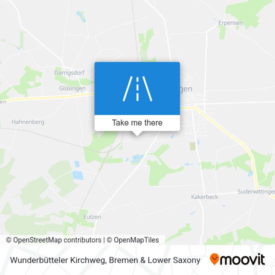Wunderbütteler Kirchweg map