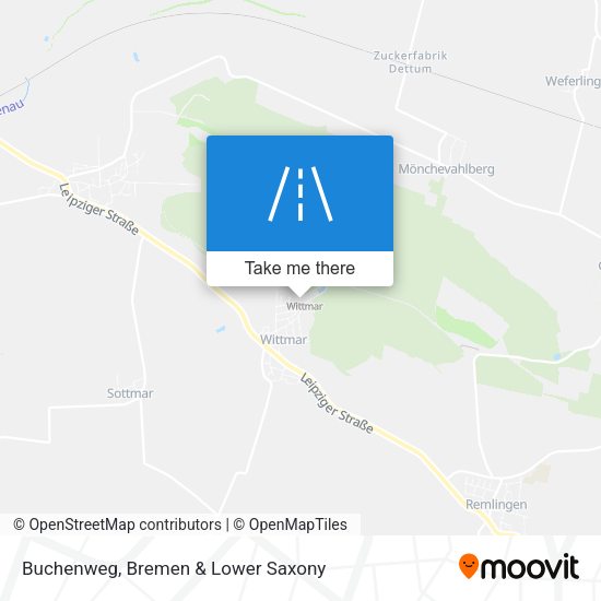 Buchenweg map