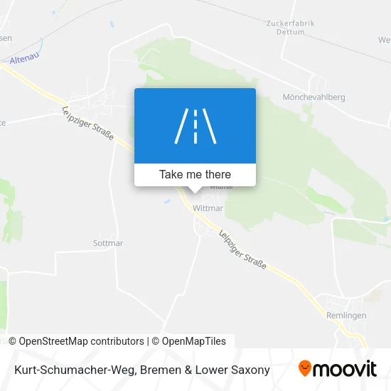Карта Kurt-Schumacher-Weg