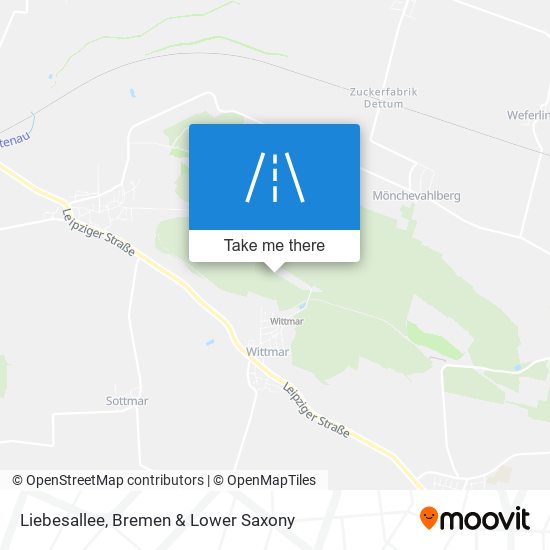 Liebesallee map