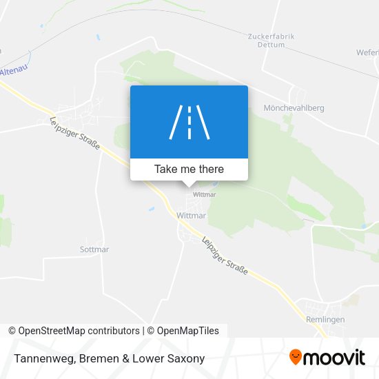 Tannenweg map