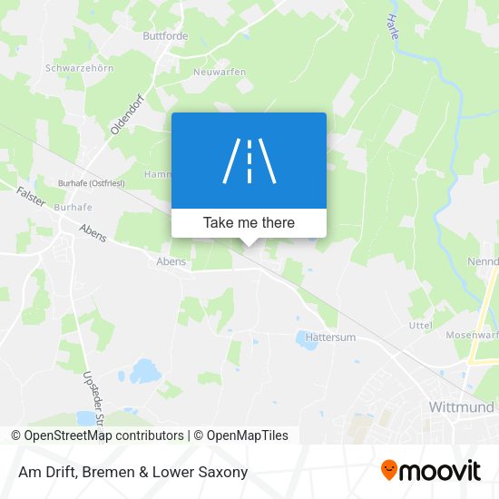 Am Drift map