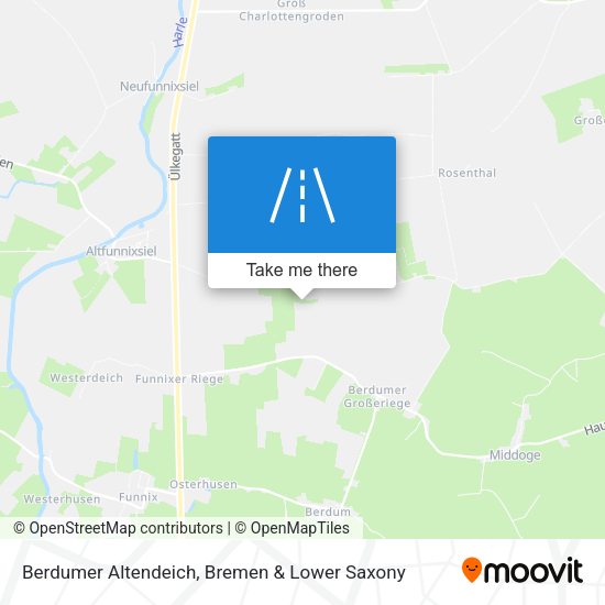 Berdumer Altendeich map