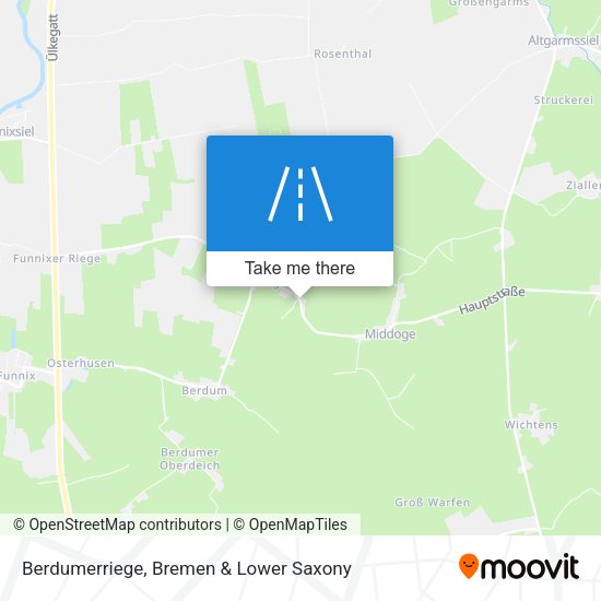 Berdumerriege map